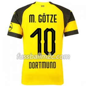 Fußballtrikots Borussia Dortmund M.Gotze 10 Heim Trikotsatz 2018-2019